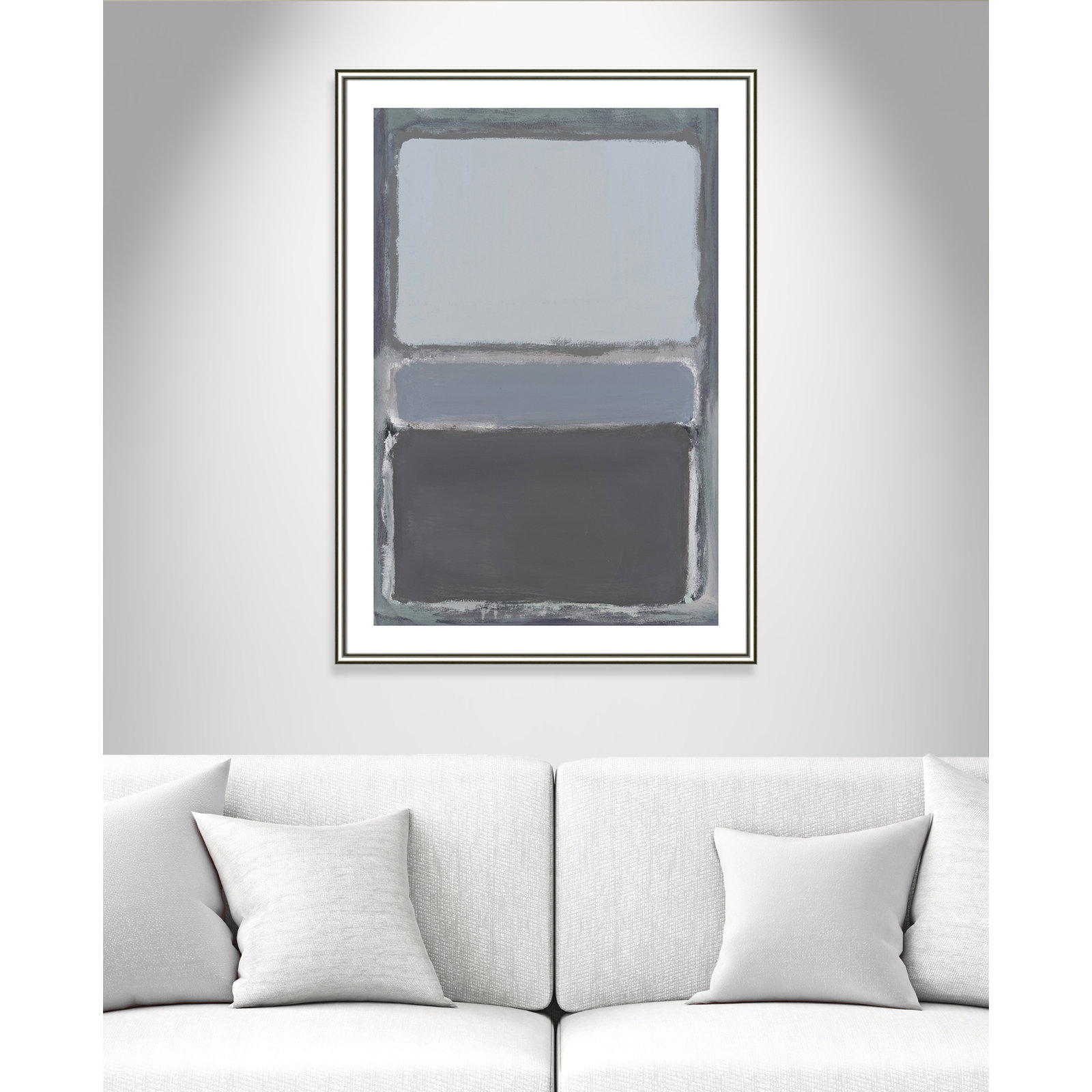 Cade "Morning Dew 2" Print by Filippo Ioco, 41.5" H x 29.5" W x 0.88" D, Silver Framed Paper