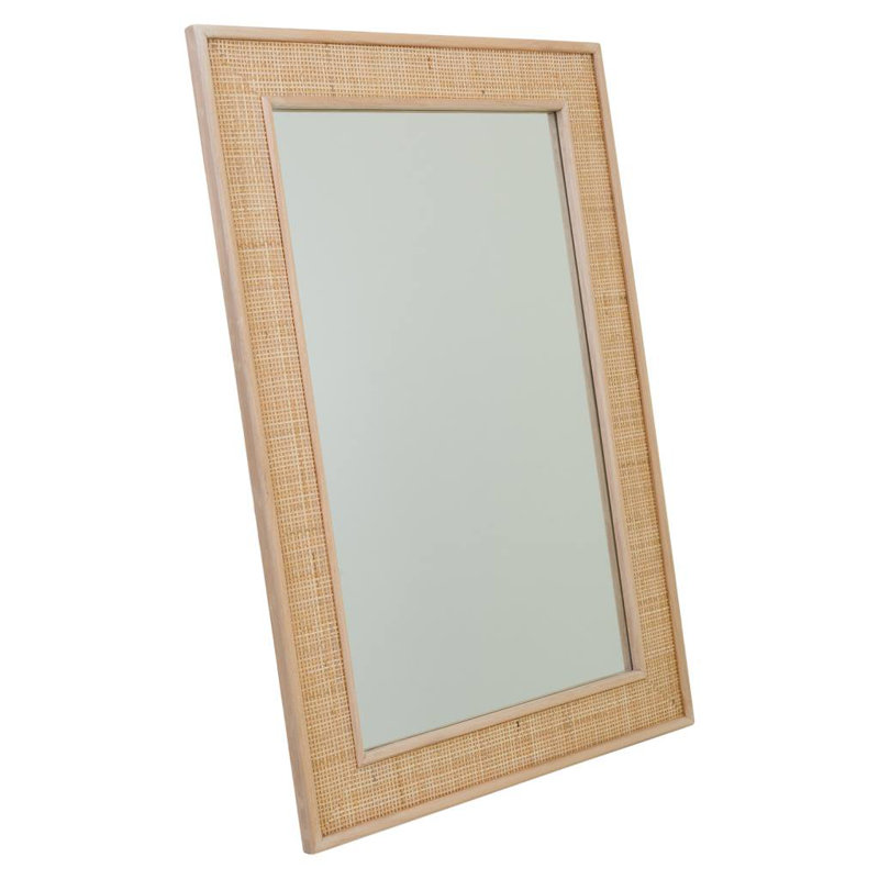 Sissinnguaq Wood Flat Wall Mirror