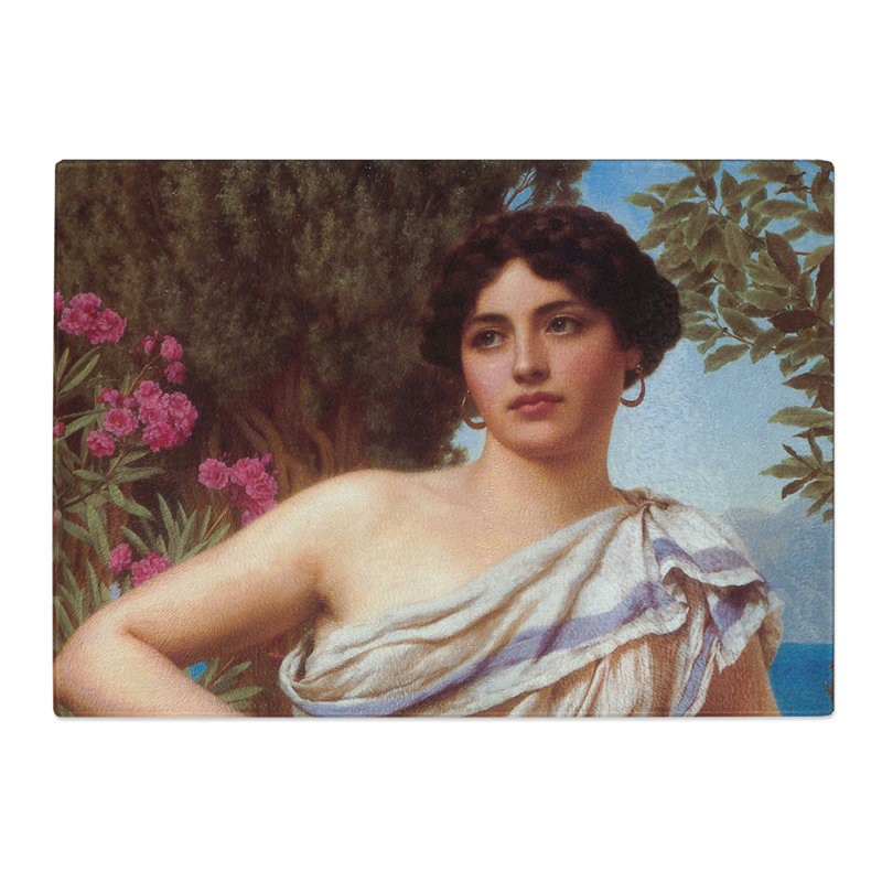 Reverie by John William Godward Chopping Board, 0.4cm H x 28.5cm W x 39cm L