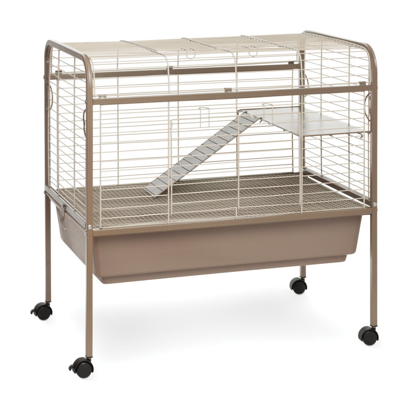 Cage pour petits animaux Bressler, Brun