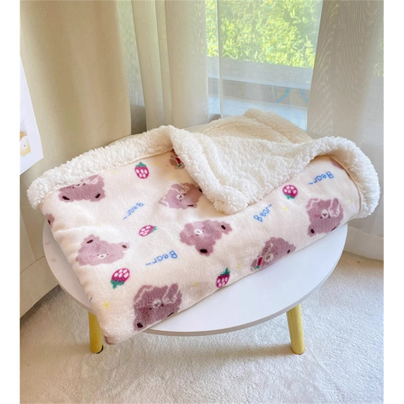 Petite courtepointe pour animal de compagnie, L 19,68 po x L 27,55 po