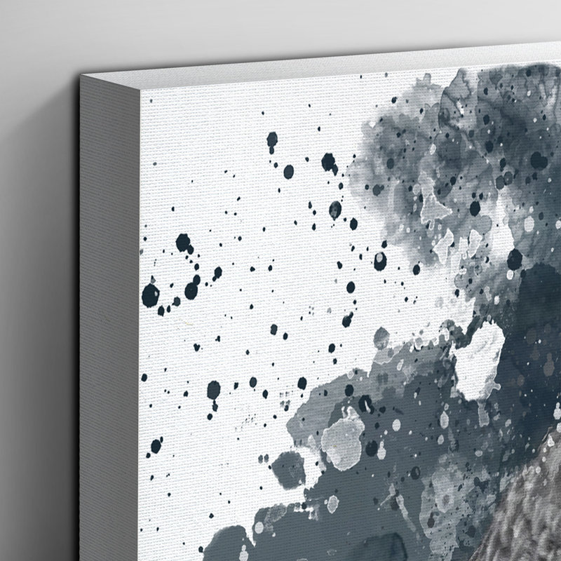 African Grey Parrot - Wall Art, 60cm H x 40cm W, Wrapped Canvas