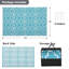 Tapis d'extérieur à rayures géométriques modernes Tapis d'extérieur imperméable et résistant aux taches-870119320