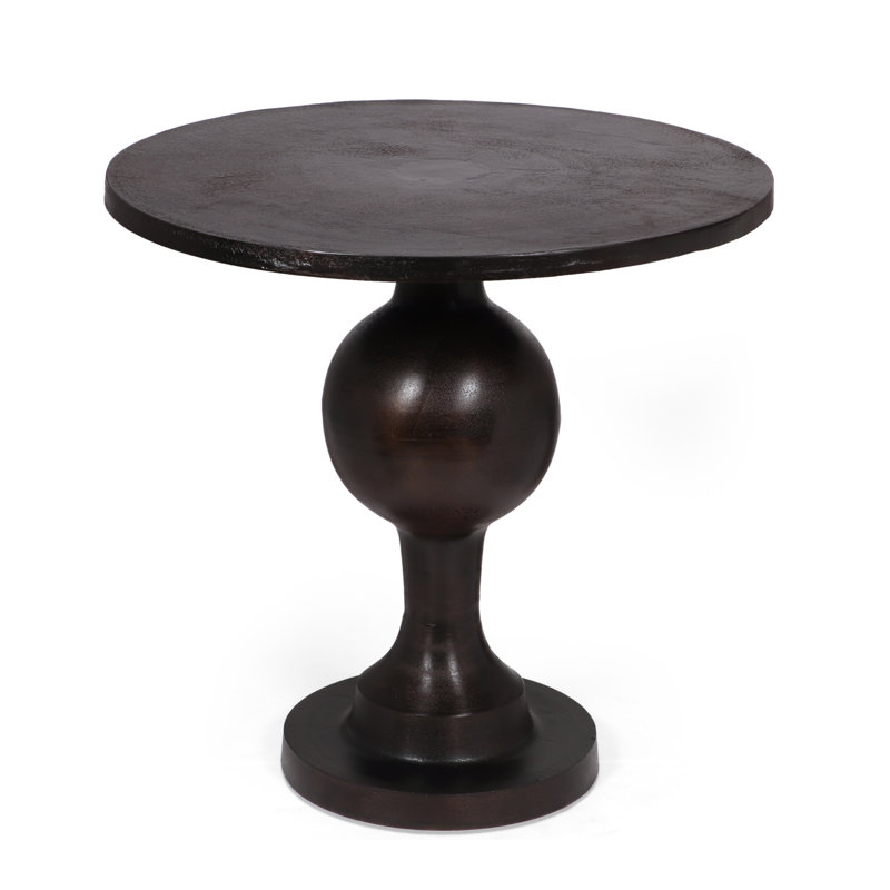 Williston Forge Bramall 31'' Round Metal Dining Table