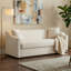 Canapé 3 places avec accoudoirs et coussins décoratifs Modern-125470033