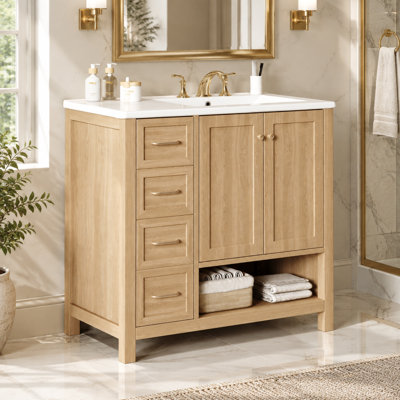 Single Bathroom Vanity with Top