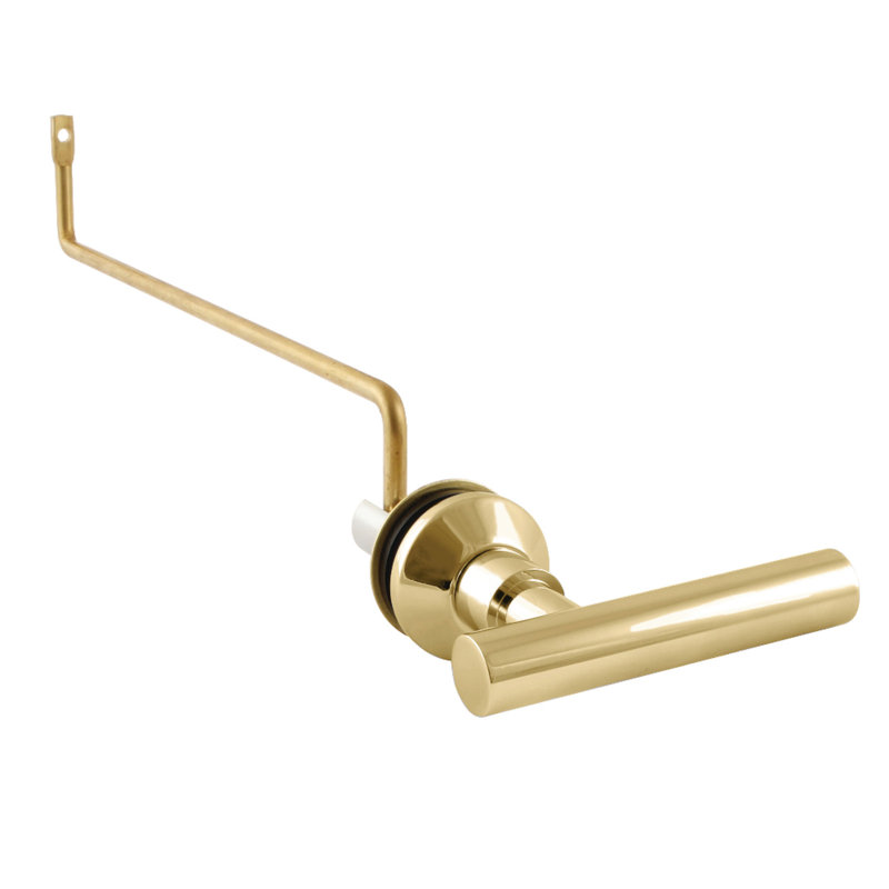 Kingston Brass Manhattan Side Mount Toilet Tank Lever, Polished Brass