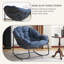Chaise berçante d'extérieur rembourrée Serkan-1833274772-1843827727