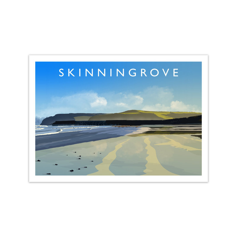 Skinningrove 2 by Richard O'Neill - Print, Unframed, 42cm H x 59cm W x 1cm D