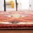 Caleesi Micro-Loop Hand Tufted Wool/Cotton Floral Rug in Rust/Beige/Blue-179423369