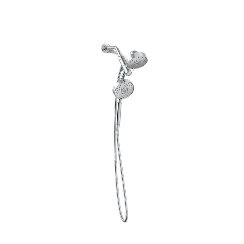 Purist 2.5 GPM 2-In-1 Multifunction Shower Combo Kit, Polished Chrome