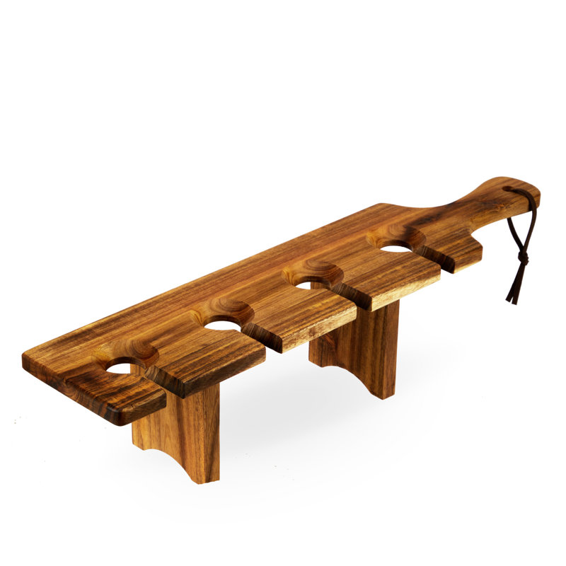 Twine Rectangular Wood Tray