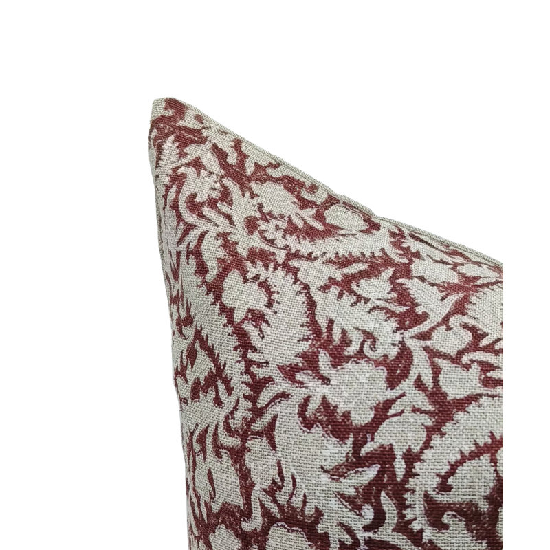 Fabdivine Home Decor, Throw Pillow Covers, Decorative Pillows, Aesthetic Room Decor, Bedroom Decor, Christmas, Block Print- Blackforest
