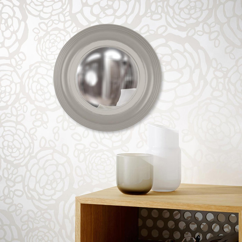 Modern & Contemporary Accent Mirror, Nickel