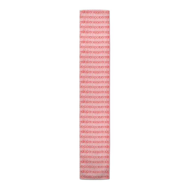 Chemin de table Corddaryl, P 16 po x L 90 po, Rouge