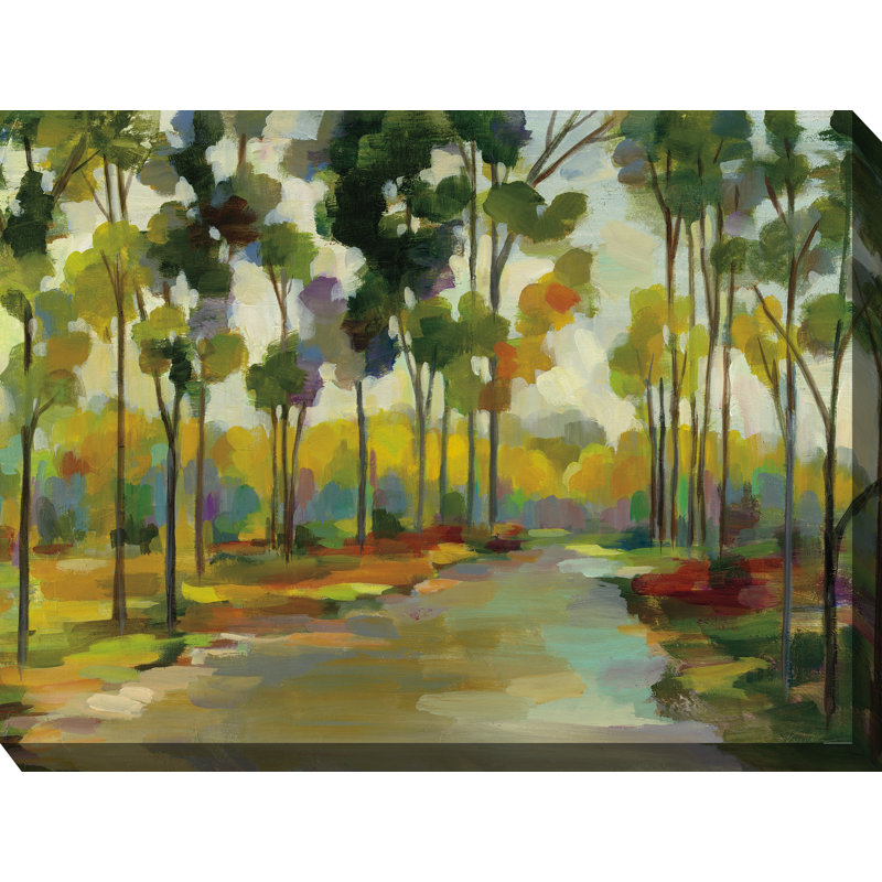 Décoration murale d’extérieur à forêt lointaine Legrand