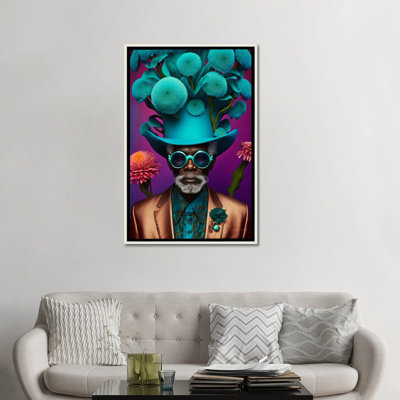 Papy africain rétro futuriste - Champignons VII