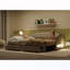 Lit de jour simple rembourré extensible de taille XL avec tiroirs et lumière DEL-600015454