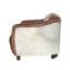 Ensemble de salon en cuir et aluminium Brancaster