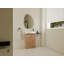 Meuble-lavabo autoportant 23 po avec lavabo, portes à fermeture douce - chêne imitation moderne-148856441
