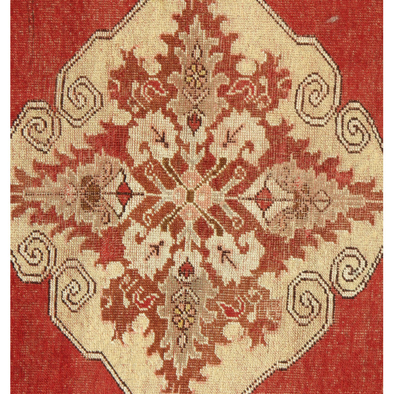 Vintage One-of-a-Kind 3'7" x 10'8" Area Rug