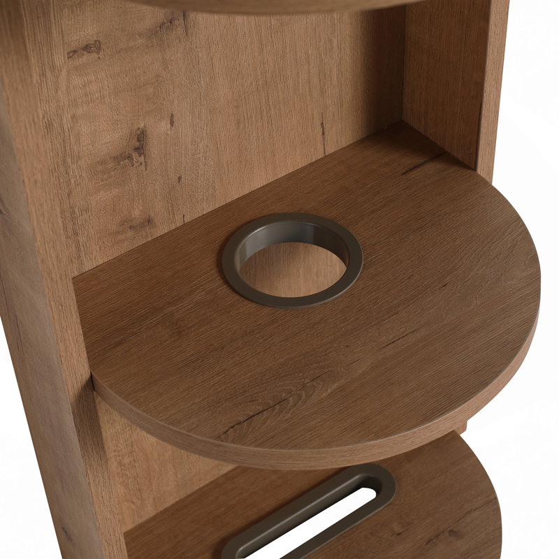 Tablettes flottantes modernes, support de rangement mural pour salle de bain 12 po, conception à fixation flottante