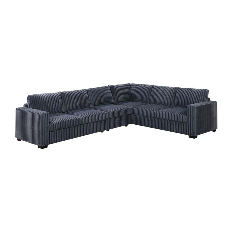Ensemble modulaire 4 pièces 4 pièces, Grey Corduroy