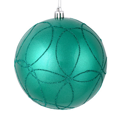 Ornement boule bonbon