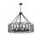  Deandre 10-Light Chandelier in Matte Black