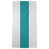 Off White/Light Aqua
