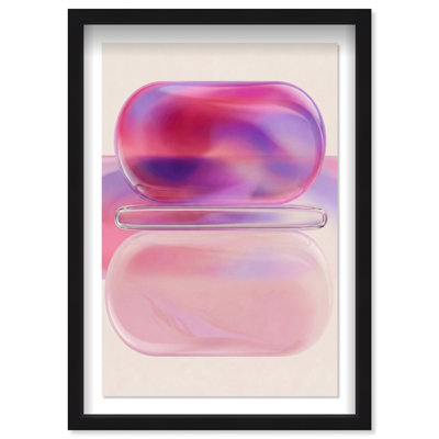 Balanced Harmony Framed Graphic Art