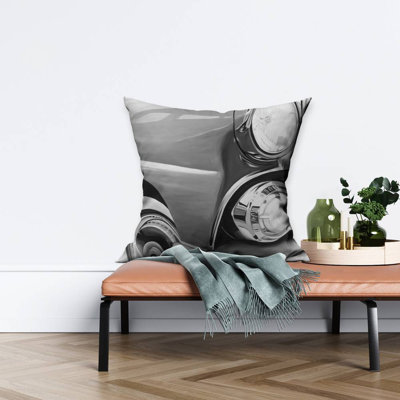 Beautiful old car - 20"x20" Throw pillow - Poly twill - Print on demand
