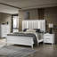 Mobilier de chambre contemporain à 5 tiroirs avec commode en bois massif