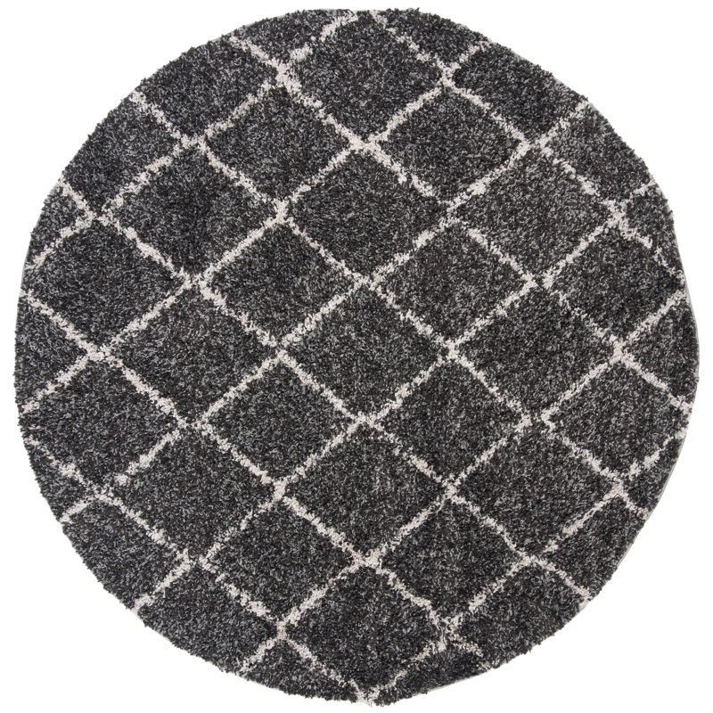 Gotha Performance Geometric Rug, Round 6'7"