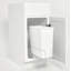 Poubelle coulissante 20 pintes Rev-A-Shelf, blanc