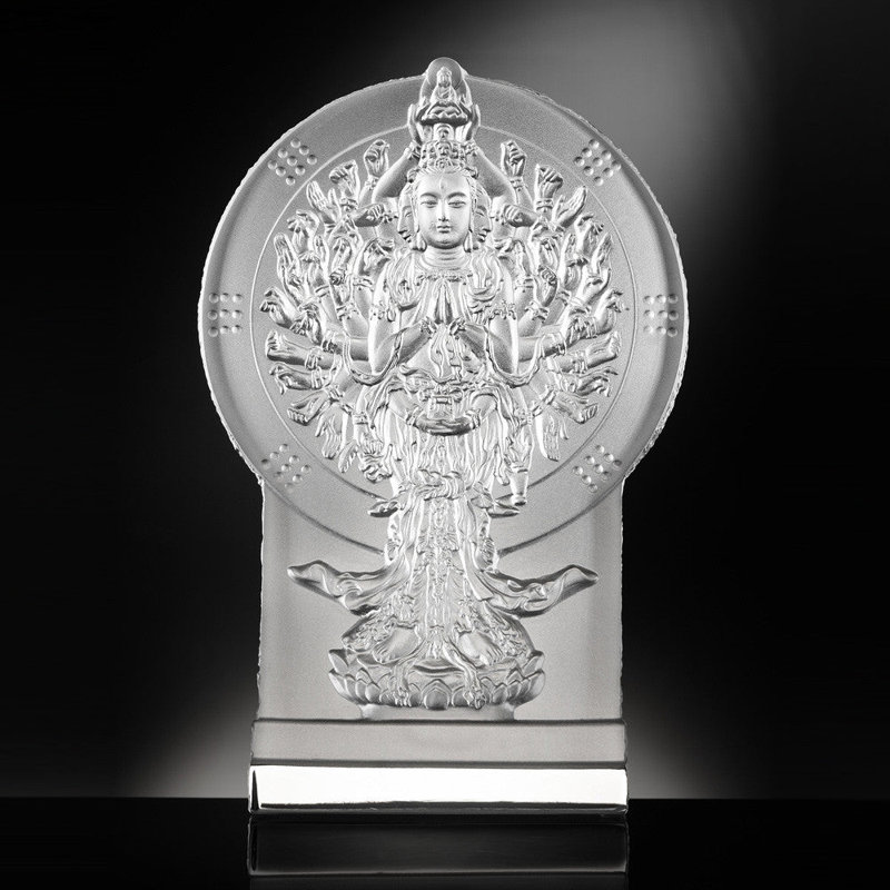Zen Serenity Figurines & Sculptures, Powder White