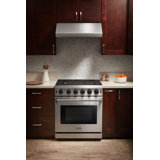 Thor Kitchen 30" 4.55 Cubic Feet Smart Liquid Propane Free Standing Range with 5 Burners