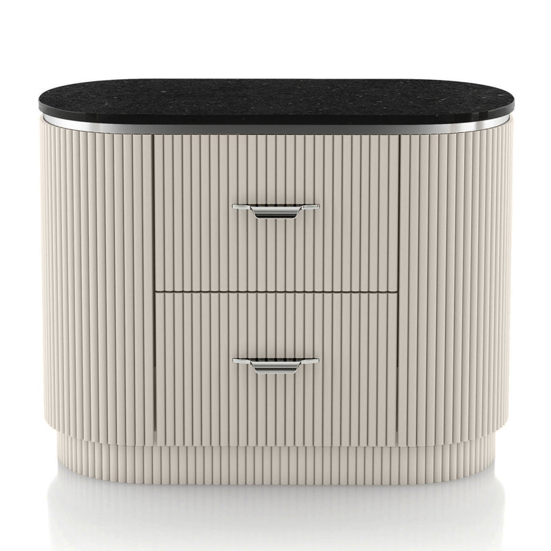 Oktay 2-Drawer Nightstand