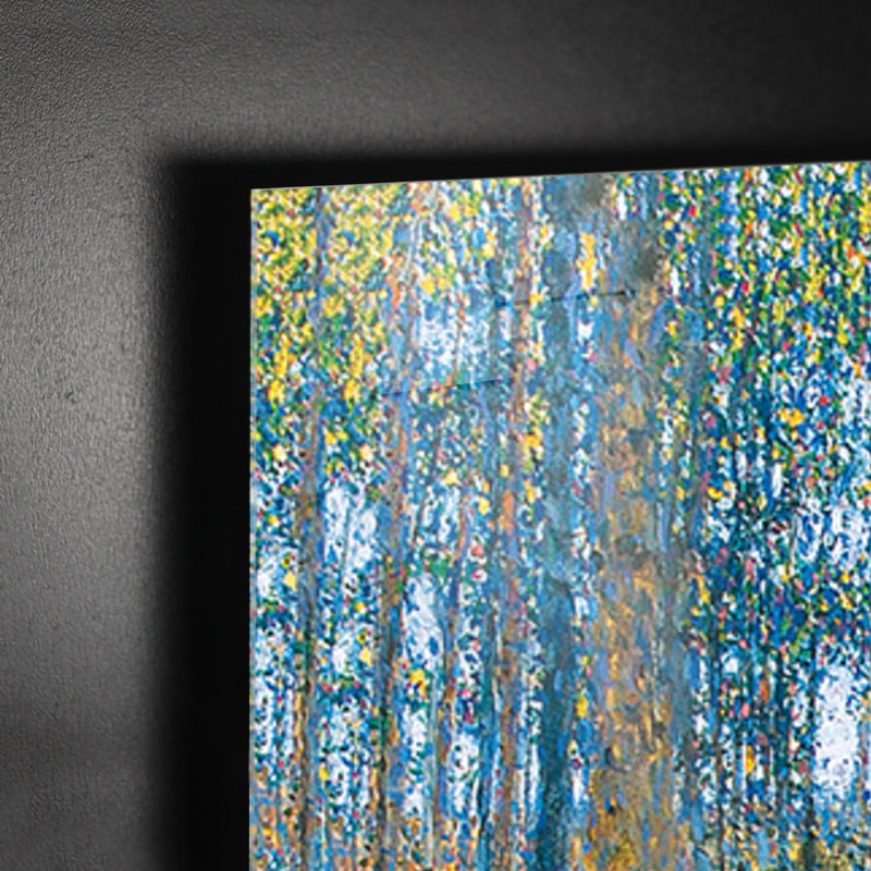 Beech Forest by Gustav Klimt - No Frame Painting on Plastic / Acrylic, 65cm H x 65cm W