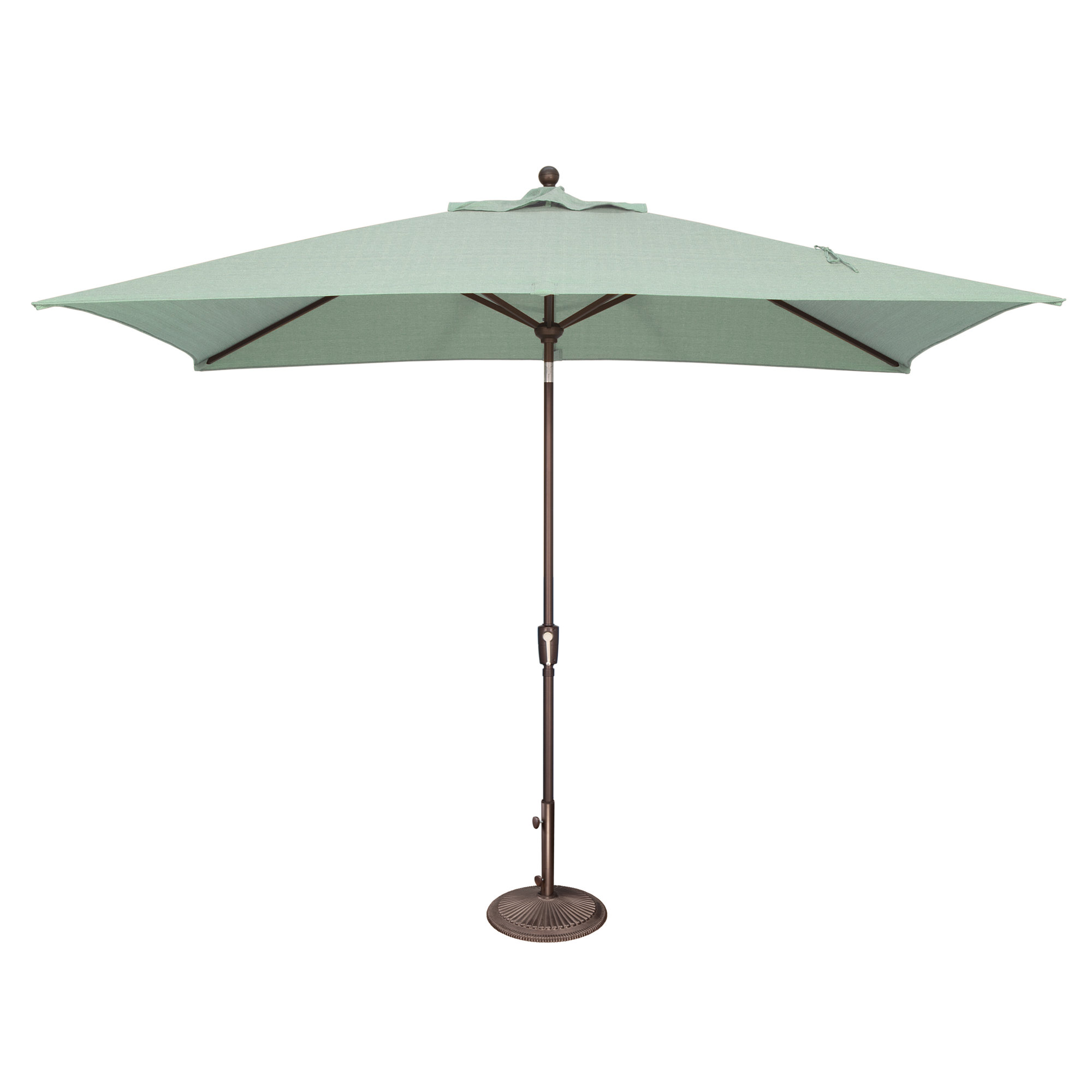 Launceston 78'' Outdoor Umbrella, Spa Sunbrella Canvas, Bronze