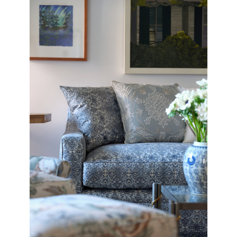 Arcadia Hayes Embroidery Fabric, Ivory