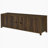 Madra 2-door Engineered Wood 79" TV Stand Dark Pine-957636138