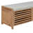 Distressed Shutter Storage Bench with Acacia Veneer-106900675