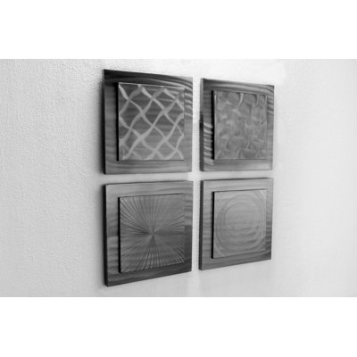 Handmade Modern Abstract Wall Decor on Metal