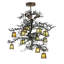 Lustre unique à niveaux 15 lumières Kittrell