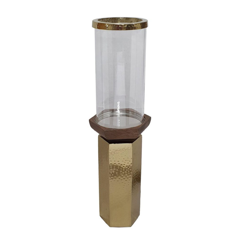 Ouragan de table 21,5 po, H 18,25 po x l 4,25 po x P 4,25 po