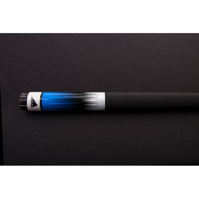 Graphite Blue Composite Pool Cue with Microtac Grip