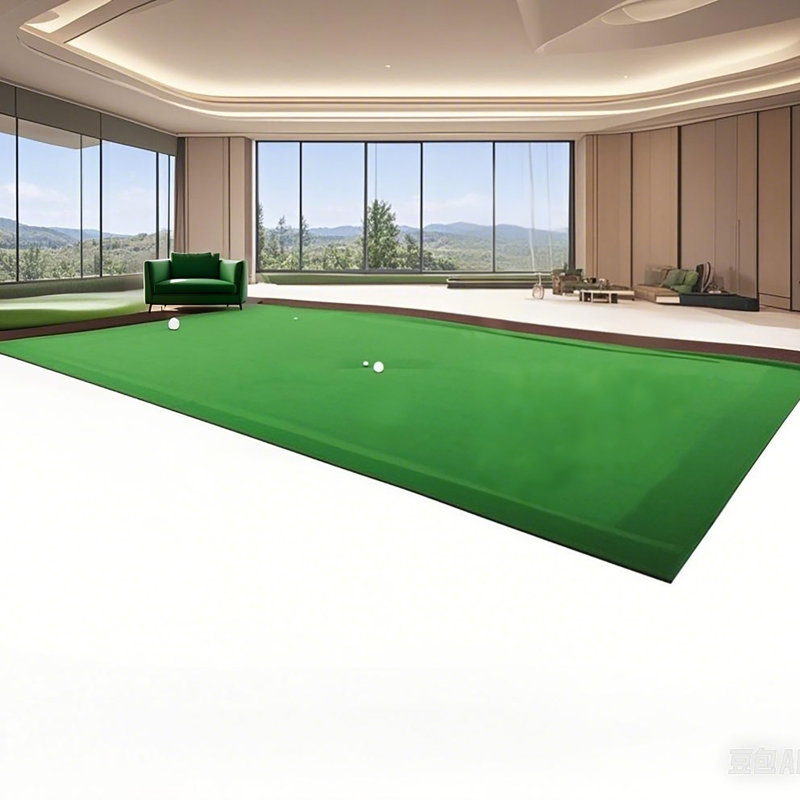 Tapis vert synthétique pour tapis de gazon artificiel 16,4 pi x 9,84 pi x 0,39 pouce (5 x 3 mètres)