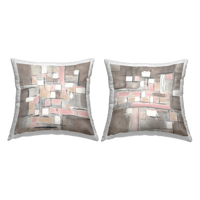Geometric Outdoor Throw Pillow