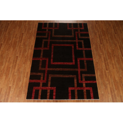 Tapis contemporain Gabbeh 7 x 10